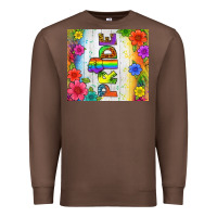Chestnut LGBTQ+ Pride With Flower Tumbler Premium Sweatshirt - BundleAndBundleShop