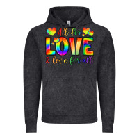 Vintage Black all for love and love for love Vintage Hoodie - LillyAllenDesigns