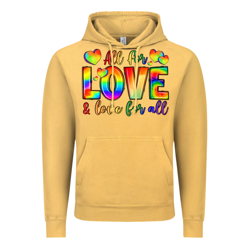 All For Love And Love For Love Vintage Hoodie by LillyAllenDesigns | Teevron