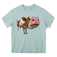 Arona cute simmental cow Heavy Core Tee - LillyAllenDesigns