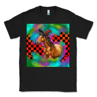 Black Halloween Quarter Horse Classic Tee - LillyAllenDesigns