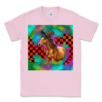 Bubblegum Pink Halloween Quarter Horse Classic Tee - LillyAllenDesigns