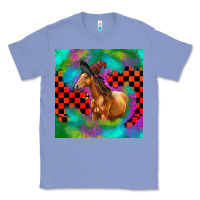 Colony Blue Halloween Quarter Horse Classic Tee - LillyAllenDesigns