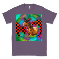 Lavender Halloween Quarter Horse Classic Tee - LillyAllenDesigns