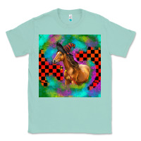 Seafoam Halloween Quarter Horse Classic Tee - LillyAllenDesigns