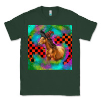 Sports Green Halloween Quarter Horse Classic Tee - LillyAllenDesigns