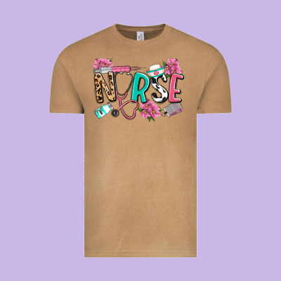 Nurse Vintage Tee Designed By Lillyallendesigns