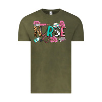 Vintage Olive nurse Vintage Tee - LillyAllenDesigns