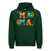 Forest Green Cat dog mama Mother's Day Urban Hoodie - LillyAllenDesigns