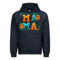 Navy Cat dog mama Mother's Day Urban Hoodie - LillyAllenDesigns