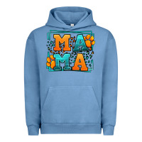 Pigment Pebble Blue Cat dog mama Mother's Day Urban Hoodie - LillyAllenDesigns