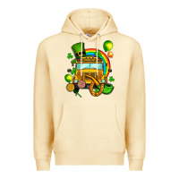 Pina Colada St. Patrick's school bus Premium Hoodie - OliviaCreatesArt