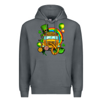 Rock St. Patrick's school bus Premium Hoodie - OliviaCreatesArt