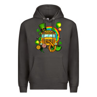 Smoke St. Patrick's school bus Premium Hoodie - OliviaCreatesArt