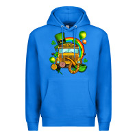 True Royal St. Patrick's school bus Premium Hoodie - OliviaCreatesArt