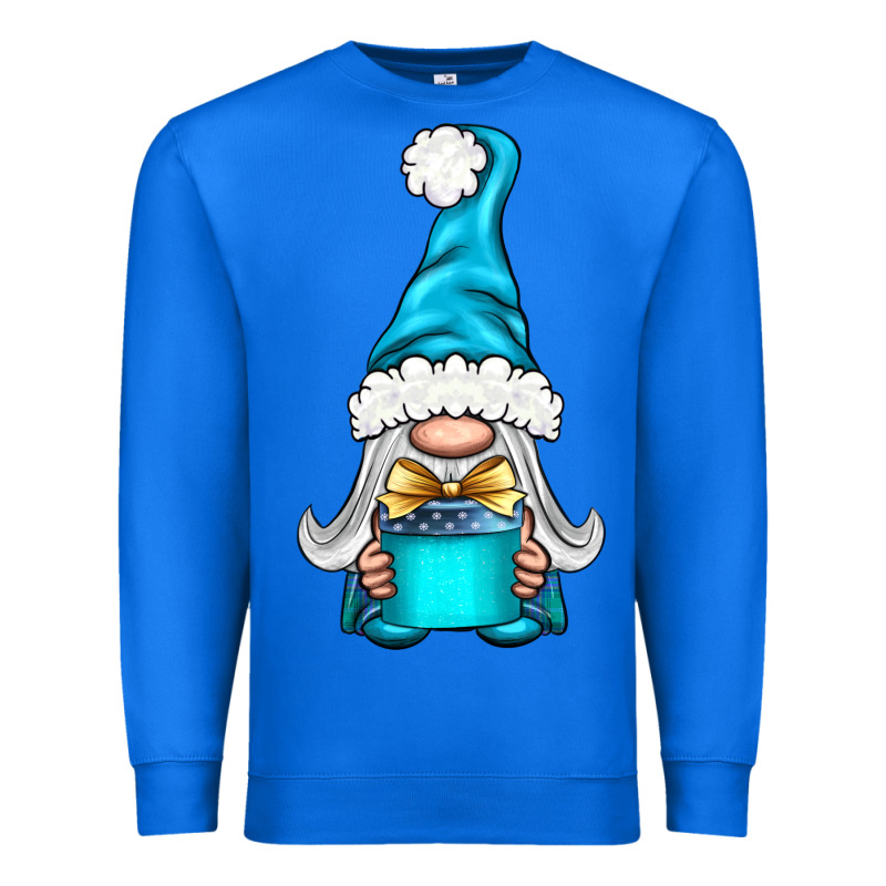 Winter Gnome With Gift Premium Sweatshirt by BundleAndBundleShop | Teevron