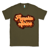 Army Green pumpkin spice Classic Tee - JahusDesignShop