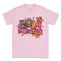 Bubblegum Pink hola bitchachos mexico cinco de mayo Classic Tee - LillyAllenDesigns