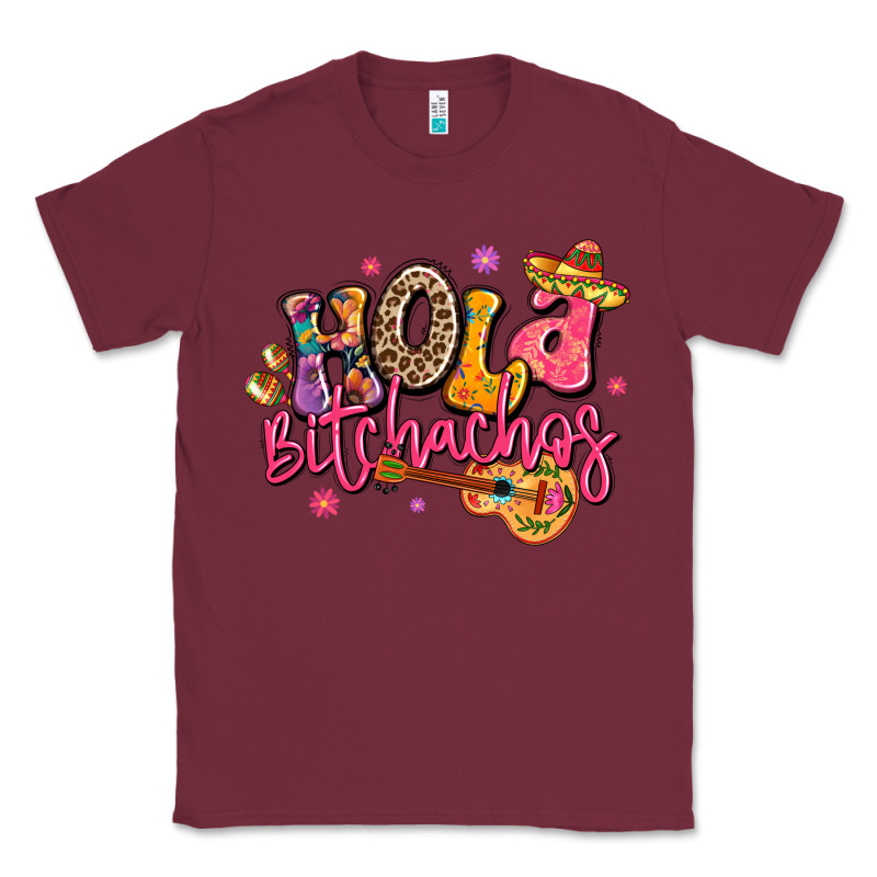 Hola Bitchachos Mexico Cinco De Mayo Classic Tee by LillyAllenDesigns | Teevron