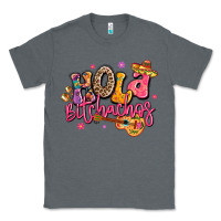Charcoal Heather hola bitchachos mexico cinco de mayo Classic Tee - LillyAllenDesigns