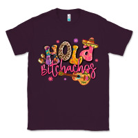 Plum hola bitchachos mexico cinco de mayo Classic Tee - LillyAllenDesigns