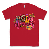 Red hola bitchachos mexico cinco de mayo Classic Tee - LillyAllenDesigns