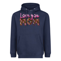 Navy love you mom Heavyweight Hoodie - FaDigitalArtStudio