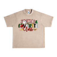 French Oak Santa's Favorite Class Christmas Urban Heavy Tee - LillyAllenDesigns