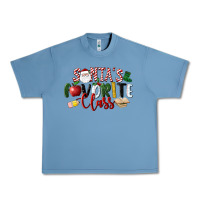 Pebble Blue Santa's Favorite Class Christmas Urban Heavy Tee - LillyAllenDesigns