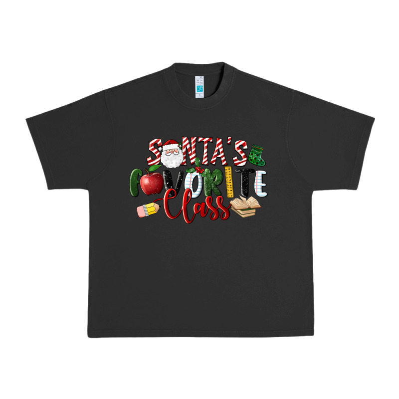 Santa's Favorite Class Christmas Urban Heavy Tee by LillyAllenDesigns | Teevron