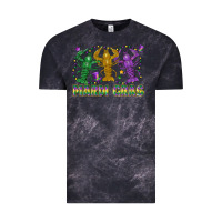 Cloud Black mardi gras crawfish Vintage Tee - LillyAllenDesigns
