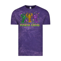 Cloud Purple mardi gras crawfish Vintage Tee - LillyAllenDesigns