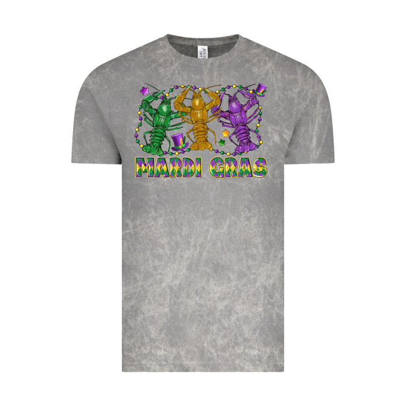 Mardi Gras Crawfish Vintage Tee by LillyAllenDesigns | Teevron