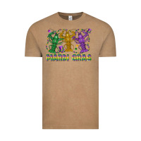 Vintage Coffee mardi gras crawfish Vintage Tee - LillyAllenDesigns