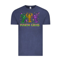 Vintage Denim mardi gras crawfish Vintage Tee - LillyAllenDesigns