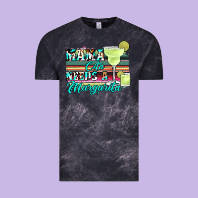 Mama Cita Needs A Margarita Vintage Tee Designed By Jahusdesignshop