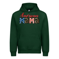 Forest Green Western American Mama Mother's Day Urban Hoodie - LillyAllenDesigns