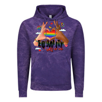 Cloud Purple equality hurts no one lgbtq hands Vintage Hoodie - LillyAllenDesigns
