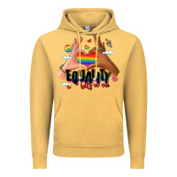 Vintage Mustard equality hurts no one lgbtq hands Vintage Hoodie - LillyAllenDesigns