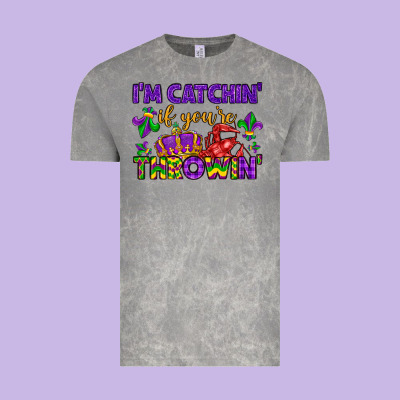 I M Catchin If You Re Throwin Vintage Tee Designed By Lillyallendesigns