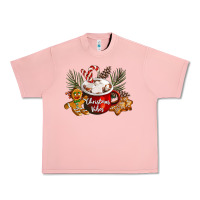 Salmon christmas vibes hot cocoa Urban Heavy Tee - LillyAllenDesigns
