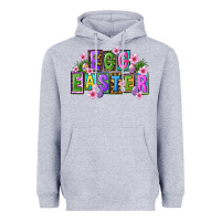 Heather Grey egg and easter Heavyweight Hoodie - FaDigitalArtStudio