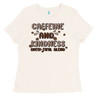 Bone caffeine & kindness Ladies Tee - MaliasSmallBusiness