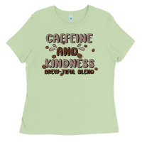Matcha caffeine & kindness Ladies Tee - MaliasSmallBusiness