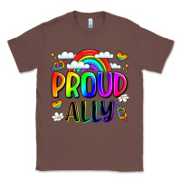Chestnut proud ally Classic Tee - LillyAllenDesigns
