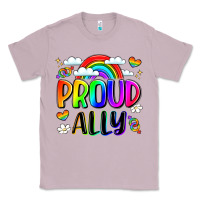 Lilac proud ally Classic Tee - LillyAllenDesigns