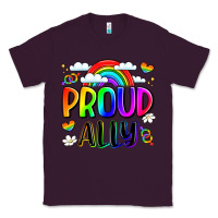 Plum proud ally Classic Tee - LillyAllenDesigns