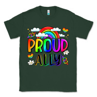 Sports Green proud ally Classic Tee - LillyAllenDesigns