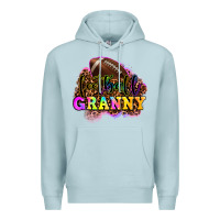 Blue Mist football granny Premium Hoodie - OliviaCreatesArt
