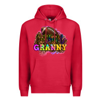 Cardinal football granny Premium Hoodie - OliviaCreatesArt
